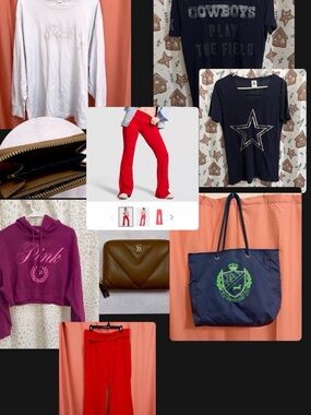Victoria's secret women's clothing bundle of 6 pieces